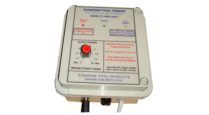 sistema sanitizacion con ionizador